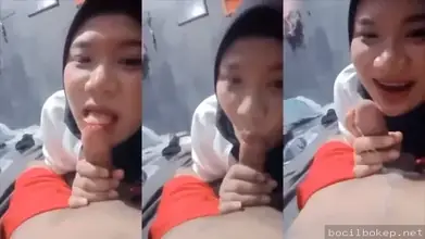 Jilbab Binal Rakus Sepong Kontol Pacar Anyar